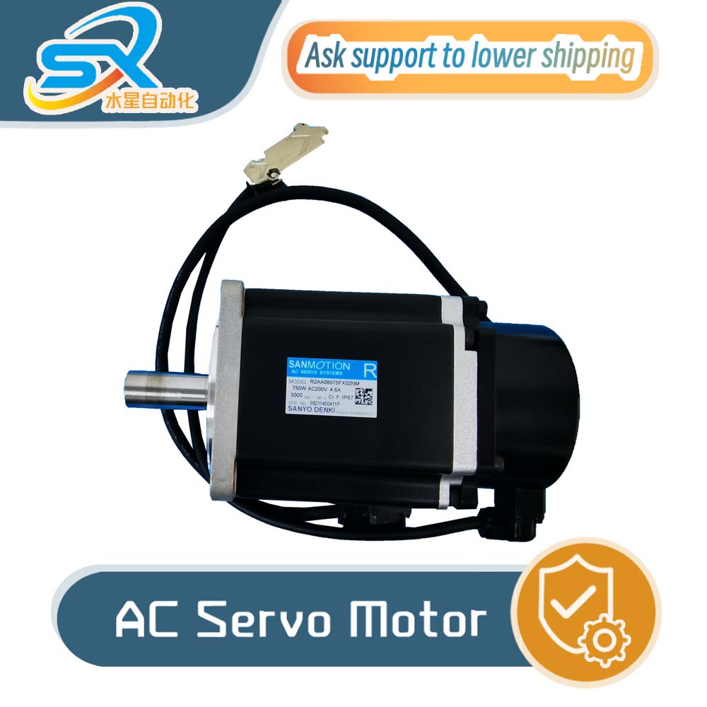 Servo Motor - Высококачественный серводвигатель Sanyo R2AA08075FX02NM 750 Вт