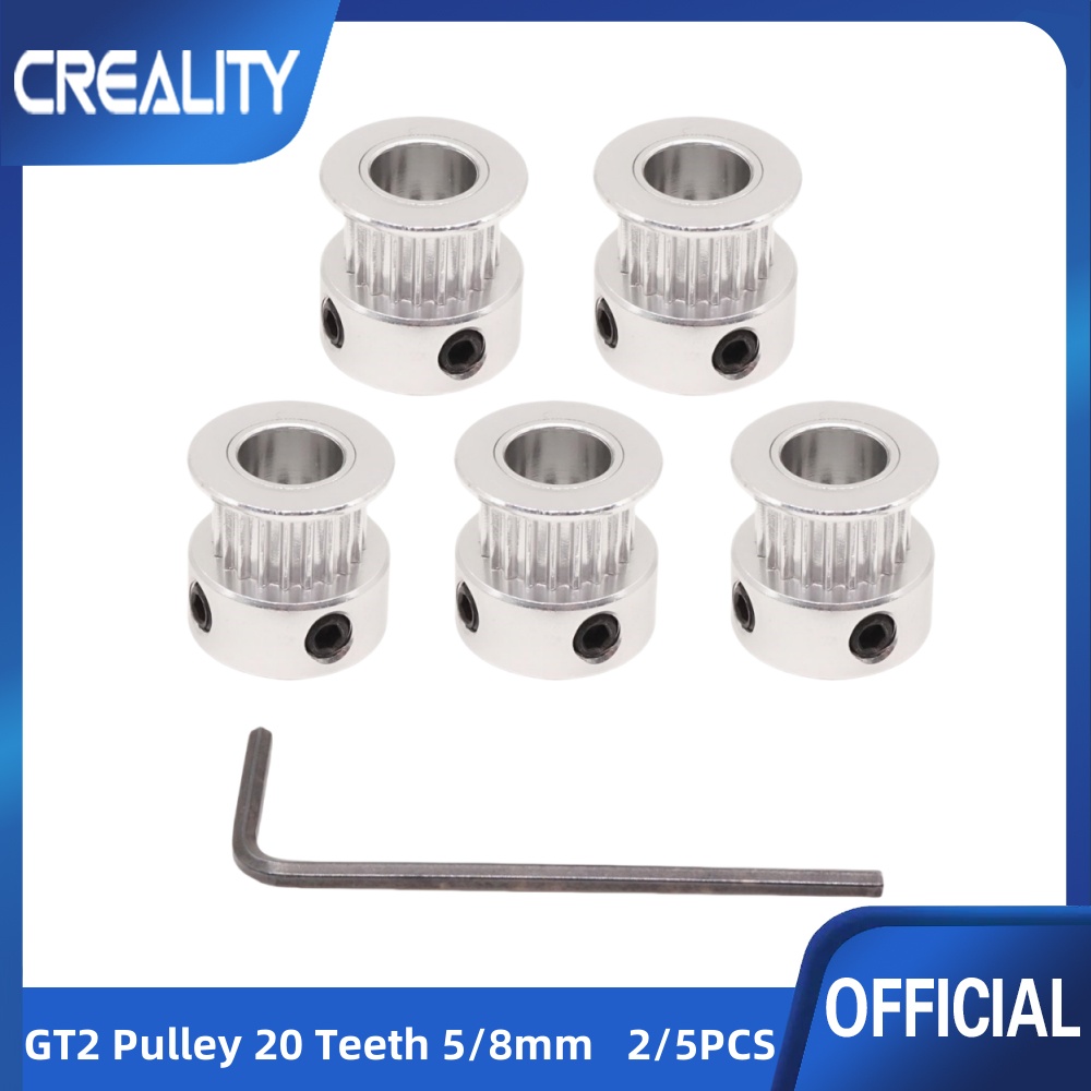 Aluminium Profile 2020 - Шкив GT2 с 20 зубьями, 2/5