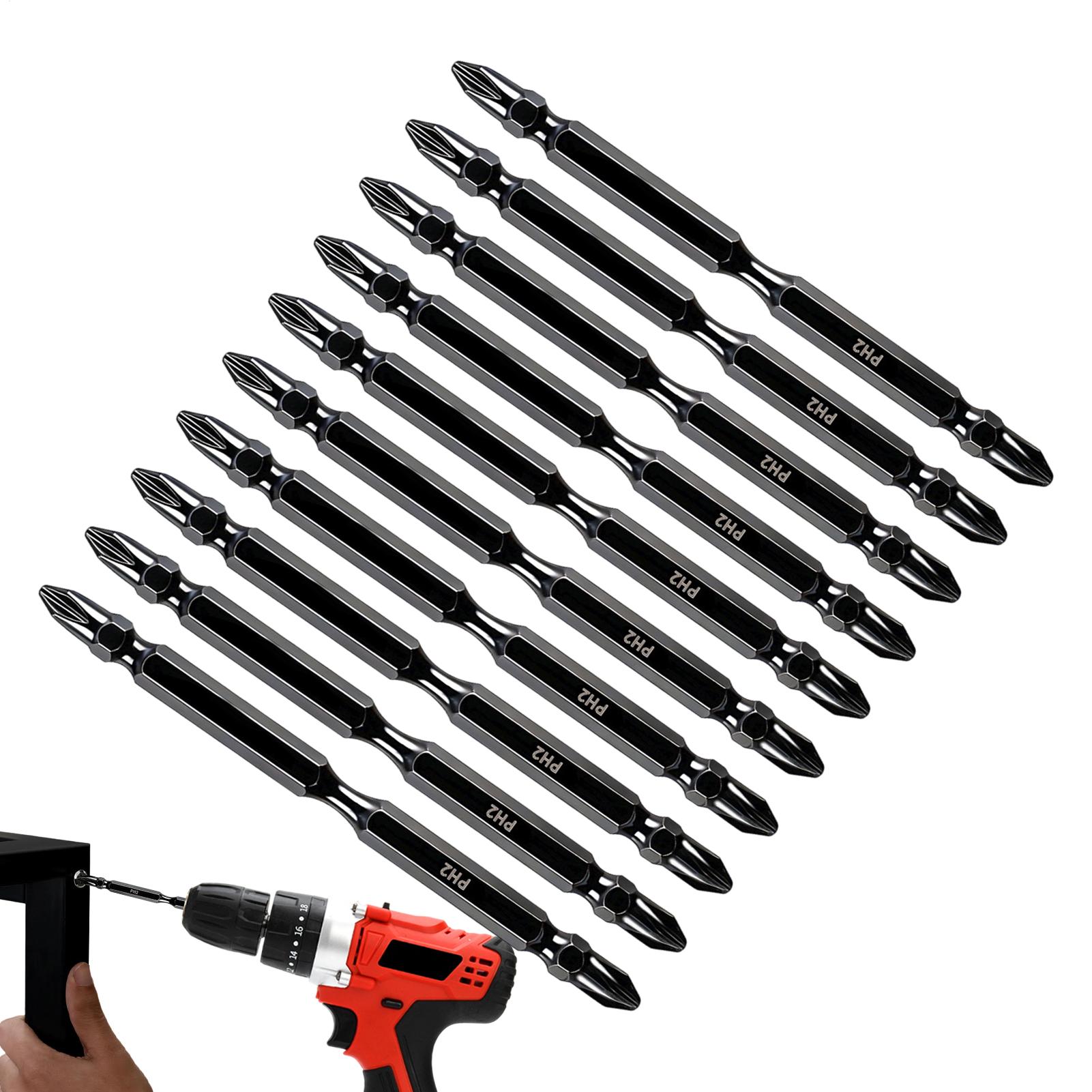 Drill Bit Set - Магнитные насадки для дрели, двусторонние фрезерованные