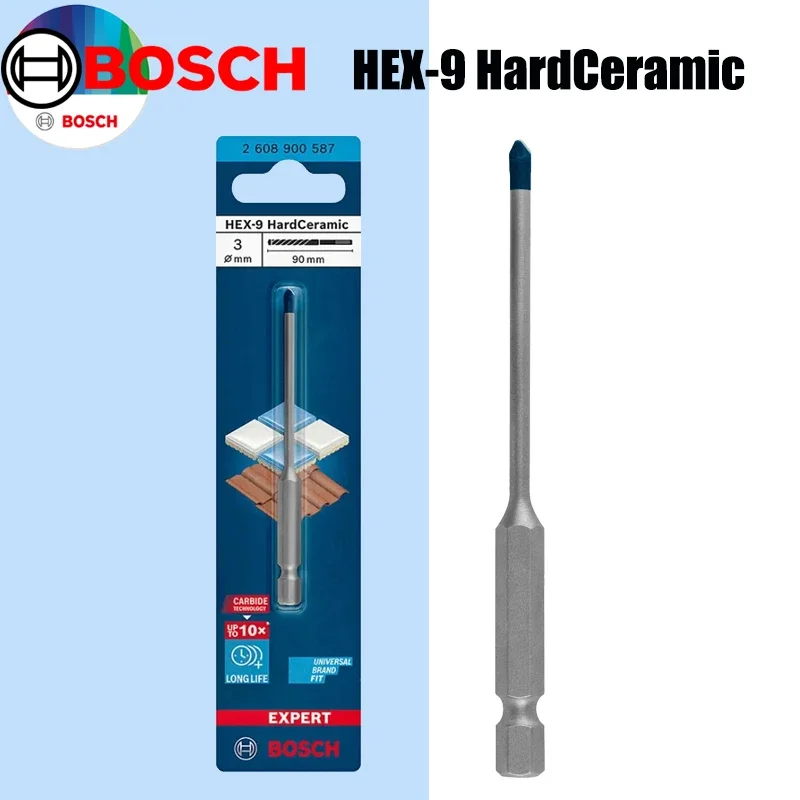 Drill Bit Set - Сверла по керамике BOSCH Hex-9 EXPERT