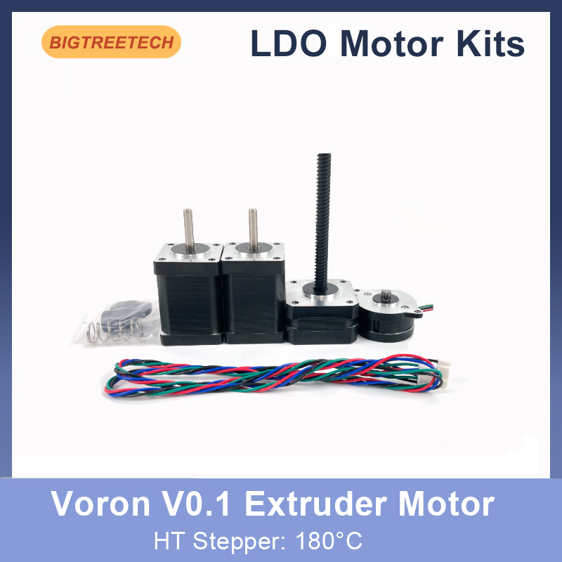 Stepper Motor Nema17 - Двигатель для экструдера BIQU VORON V0.1,