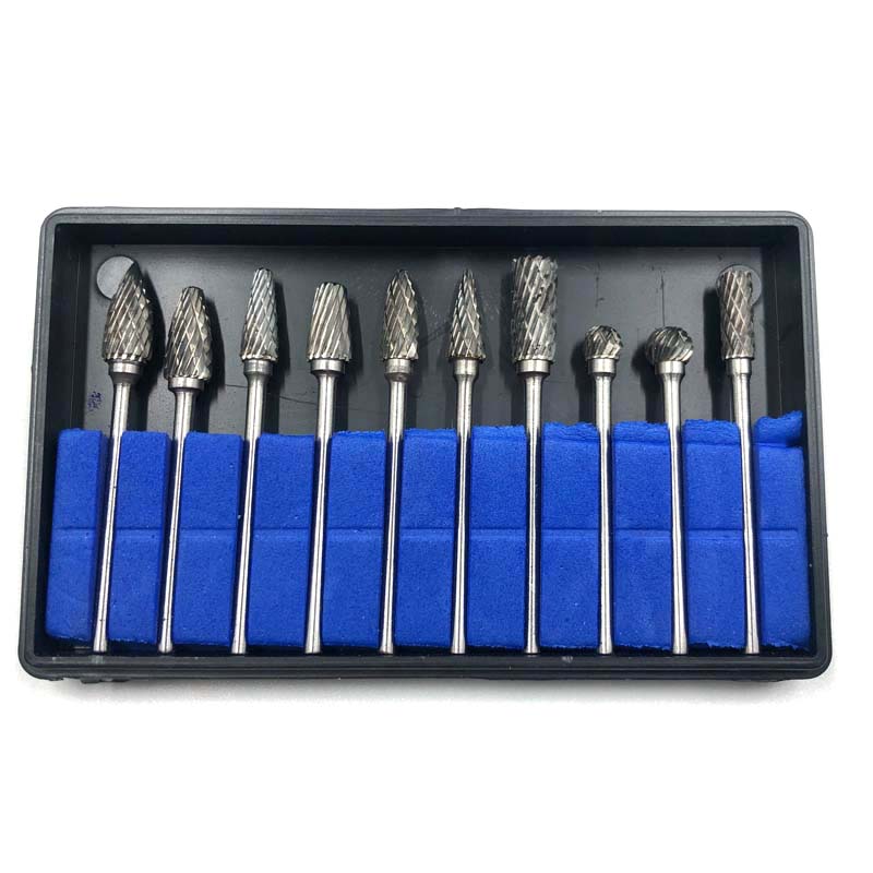 Carbide End Mill - 10 шт., Стоматологические фрезы из карбида