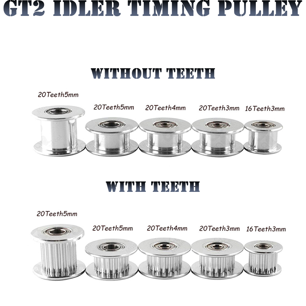 Gt2 Pulley - Натяжной ролик GT2 с 20 зубьями,