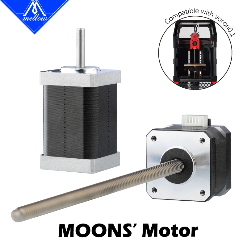 Stepper Motor Nema17 - Шаговый двигатель Mellow MOONS XY Nema
