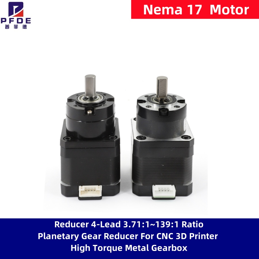 Stepper Motor Nema17 - НОВЫЙ планетарный редуктор Nema 17 для
