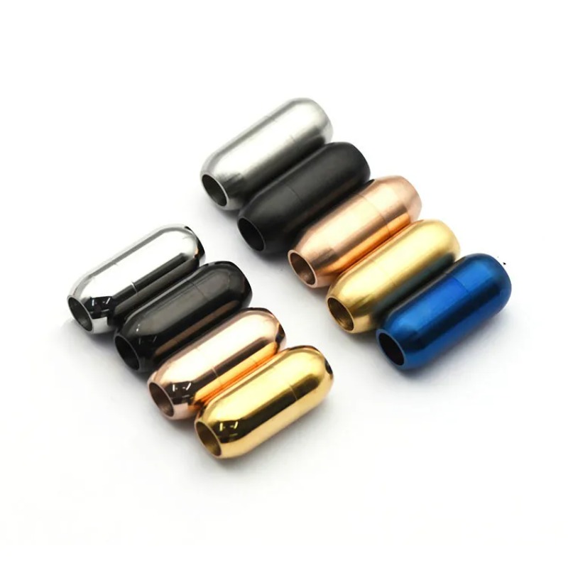 Coupling 8Mm - 5 шт./лот, магнитные застежки из нержавеющей