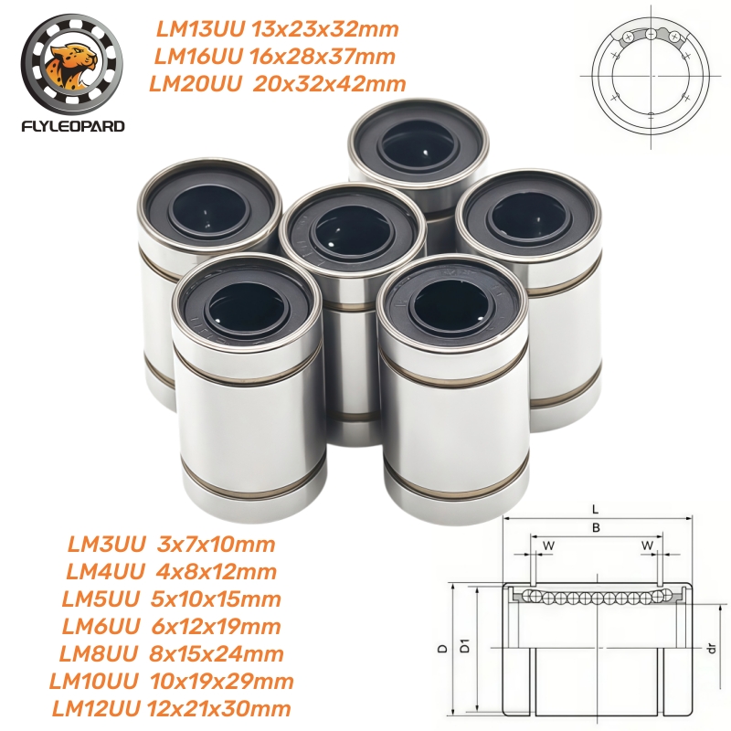 1 шт. линейный подшипник LM3UU – обзор и цена Lm8Uu Bearing