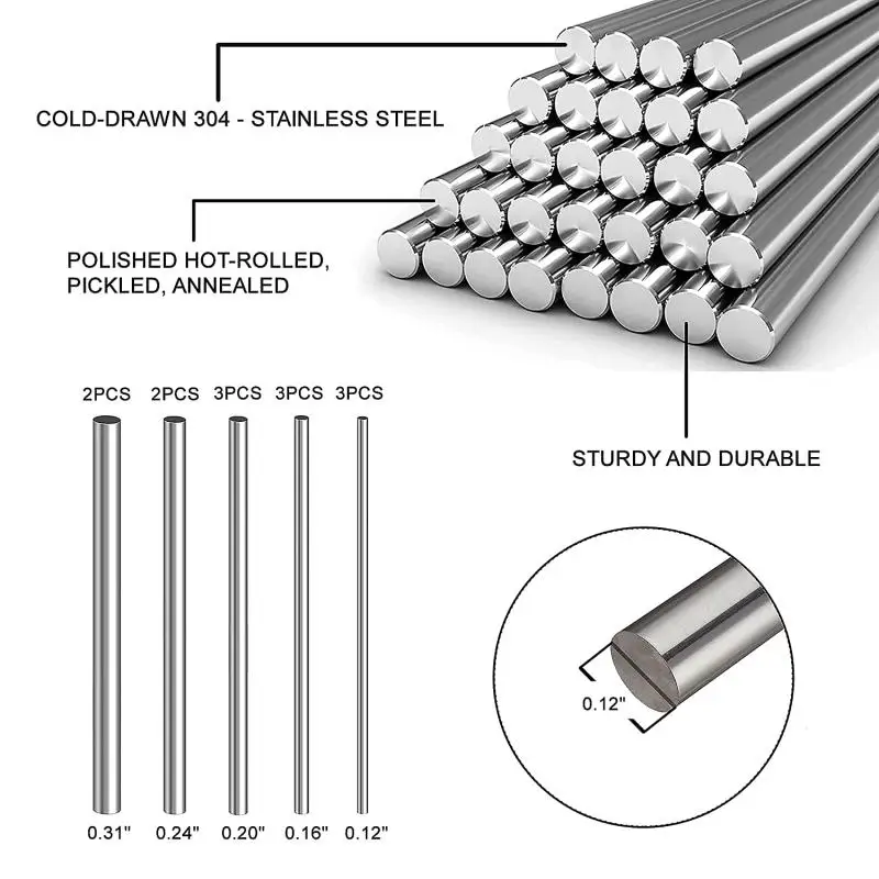 10/25 шт., твердые круглые сте – обзор и цена Linear Rod 8Mm
