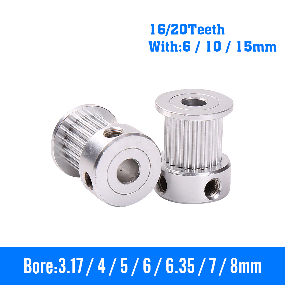 Деталь 3D-принтера 16T/20T GT2 – обзор и цена Gt2 Pulley