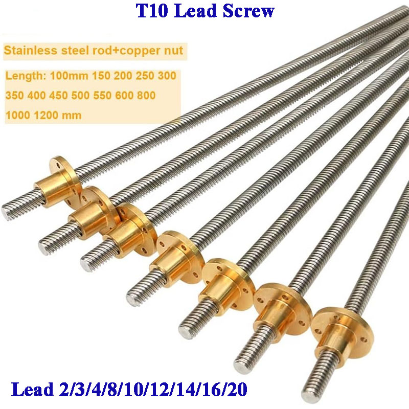 Трапецеидальный ходовой винт T – обзор и цена Lead Screw 8Mm
