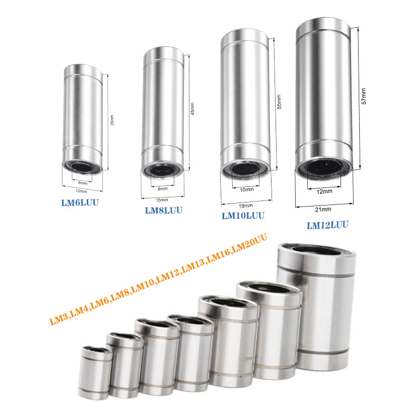 2 шт./лот линейные подшипники  – обзор и цена Lm8Uu Bearing