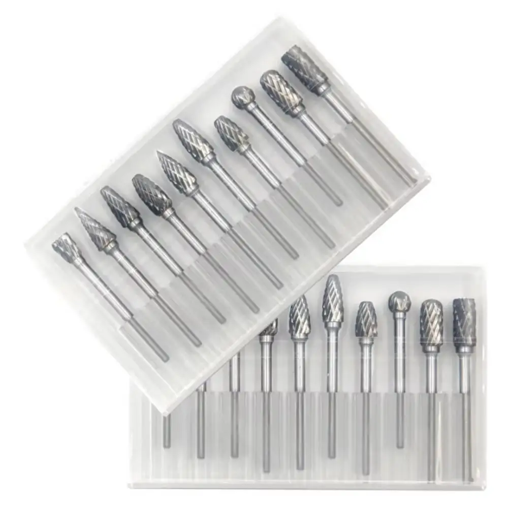 Набор из 10 твердосплавных рот – обзор и цена Carbide End Mill