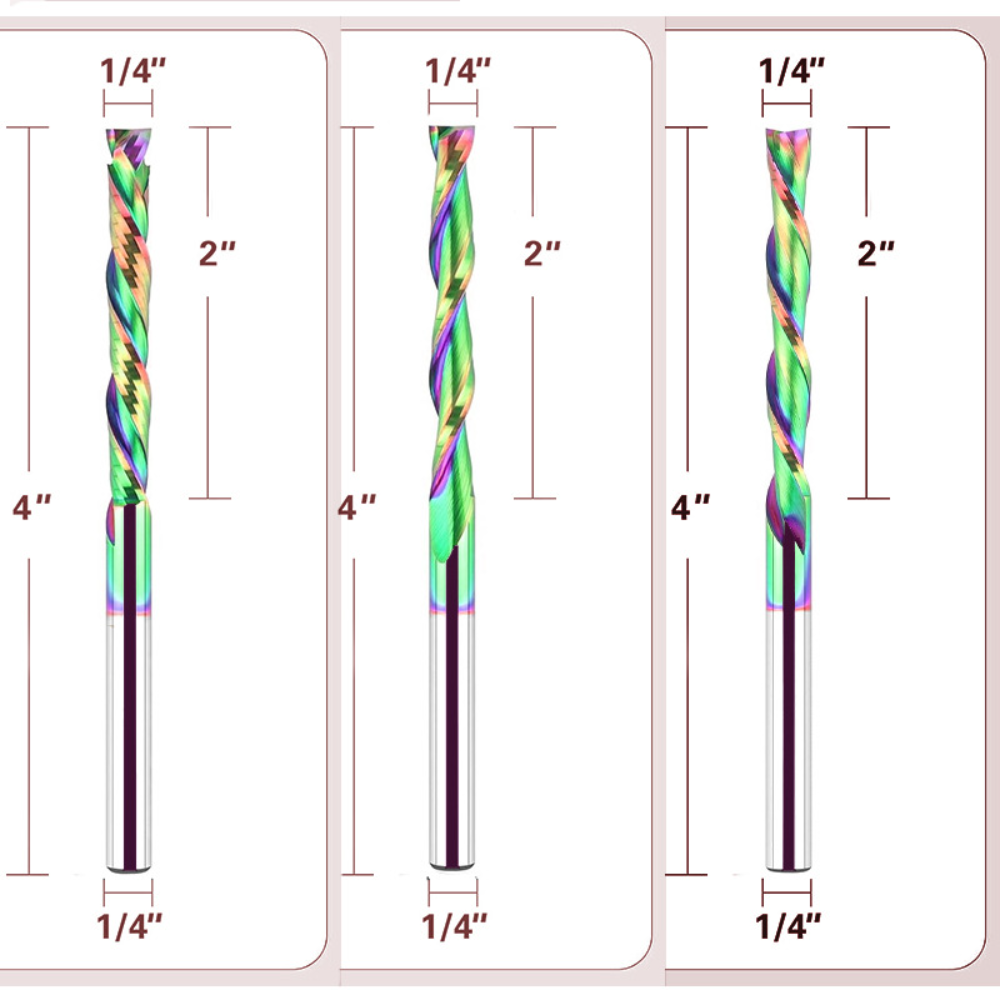 Спиральная фреза с компрессион – обзор и цена Carbide End Mill