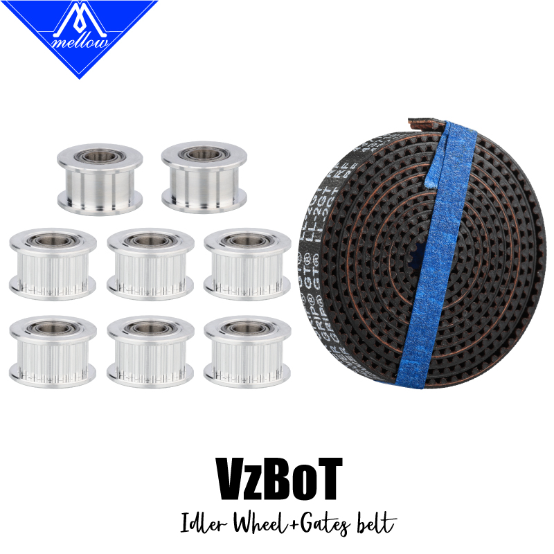1 комплект алюминиевых направл – обзор и цена Gt2 Pulley
