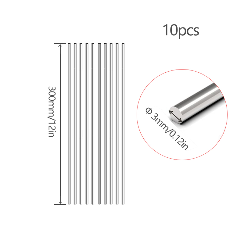 300 мм твердый круглый стержен – обзор и цена Linear Rod 8Mm
