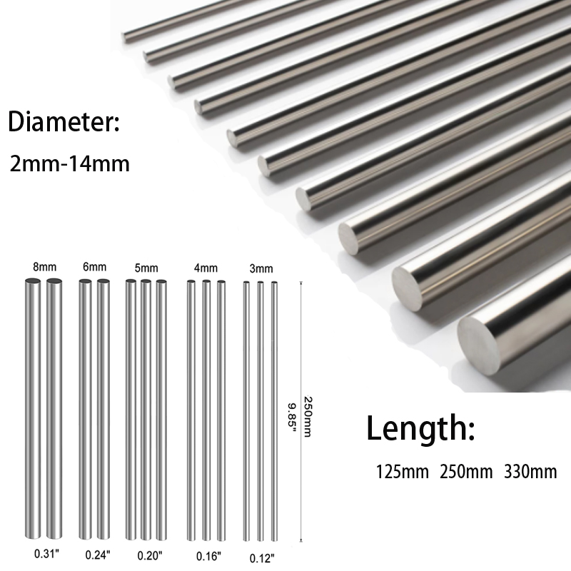 1/5 шт., твердый круглый стерж – обзор и цена Linear Rod 8Mm